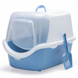 Produktbild von Stefanplast Katzentoilette Cathy Easy Clean weiß/blau