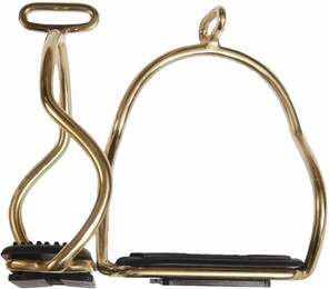 Produktbild von Steigbügel vergoldeter Edelstahl Karlslund