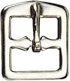 Produktbild von Steigbügelriemenschnalle Reiten aus vernickeltem Stahl Ekkia
