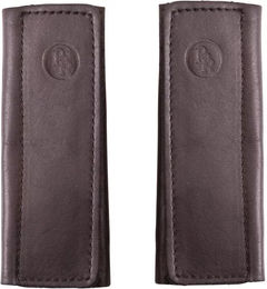 Produktbild von Steigbügelriemenüberzug aus Leder mit Klettverschluss BR Equitation