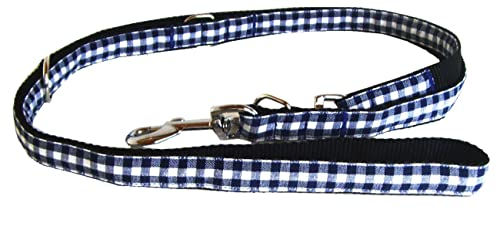 Steinnacher Bärbel Hundeleine Alpenrock blau weiß Gr. S Nylon - 1,8 m – Bild 1 von 2