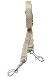 Produktbild von Steinnacher Bärbel Hundeleine Dotti beige Gr. S Nylon - 180 cm