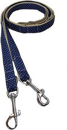 Produktbild von Steinnacher Bärbel Hundeleine Dotti Pünktchen blau Gr. M Nylon