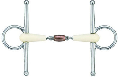 Produktbild von Stichzaum für Pferde mit Kupferrolle Soyo