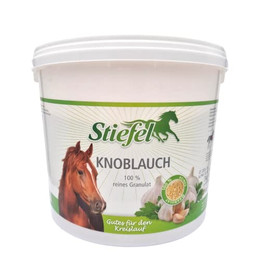 Produktbild von Stiefel Knoblauch für Pferde 100% reines Granulat - 3 kg