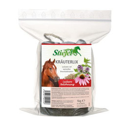 Produktbild von Stiefel Kräuterlix Leckstein für Pferde - 1 kg