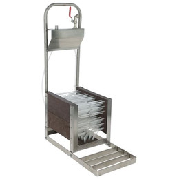 Produktbild von Stiefelreiniger Robuste Edelstahlausführung - 1 Stk.