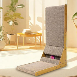 Produktbild von STILVORA Kratzpappe L-Form Kratzmatte Katzen Kratzbrett