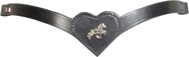 Produktbild von Stirnband für Pferd Karlslund Kombi Heart And Horse