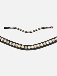 Produktbild von Stirnband für Pferd Kieffer Sylvie II curved not lined