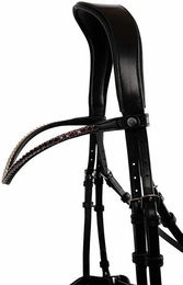 Produktbild von Stirnband für Pferd mit Kristall Montar Fair