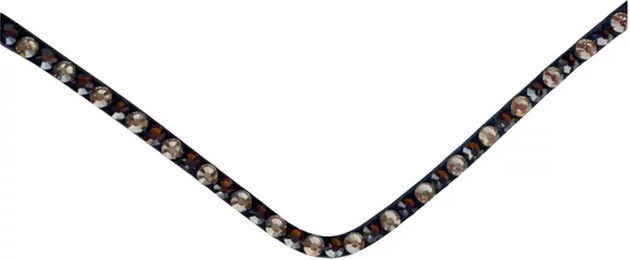 Produktbild von Stirnband für Pferd Montar Fair Crystals