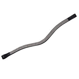 Produktbild von Stirnband für Pferde mit gebogener Kette Weatherbeeta Collegiate