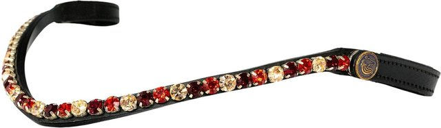 Produktbild von Stirnriemen für Pferde mit dem Motiv Deep Love Bridlery