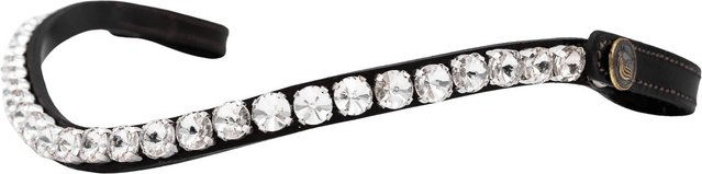 Stirnriemen für Pferde mit weißem Muster Bridlery – Bild 1 von 8