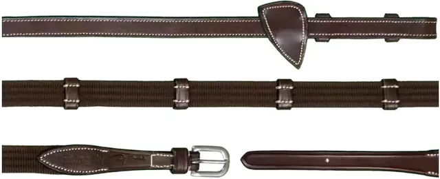 Produktbild von Stoffzügel für Pferde mit 9 Stoppern Dy'on