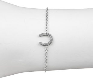 Produktbild von Strass-Hufeisenarmband Horka