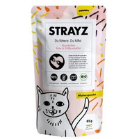 Produktbild von STRAYZ BIO Ente & Süßkartoffel Katzenfutter - 14 x 85 g