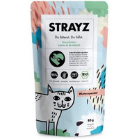 Produktbild von STRAYZ BIO Lachs & Broccoli Katzenfutter - 14 x 85 g