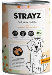 Produktbild von STRAYZ BIO Pute mit Kürbis, Fenchel und Reis - 6 x 400 g