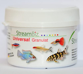 Produktbild von StreamBiz Universal Granulat Alleinfutter für Zierfische - 80 g
