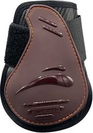 Streichkappen eQuick eShock Hop Größe S Braun – Bild 1 von 3