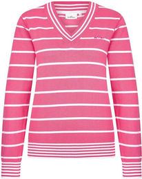 Produktbild von Strickpullover mit V-Ausschnitt, Damen HV Society Manon