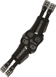 Stübben Equi-Soft Sattelgurt schwarz ohne Polster - 125 cm – Bild 1 von 2