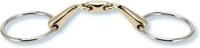 Produktbild von Stübben Gebiss 2223 Anatomische Wassertrense doppelt gebrochen Sweet Copper