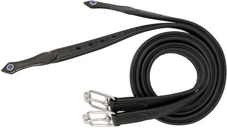 Produktbild von Stübben Steigbügelriemen de Luxe schwarz M 145cm - 145 cm