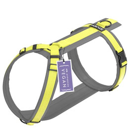 Produktbild von STUCH Hundegeschirr verstellbar gepolstert Nylon Lime L