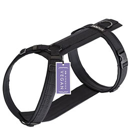 STUCH Hundegeschirr verstellbar gepolstert Nylon schwarz S – Bild 1 von 7