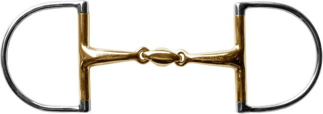 Produktbild von Stuebben Steeltec DRing Trense doppelt gebrochen