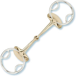 Produktbild von Stuebben Steeltec Golden Wings Trense 4 in 1 einfach gebrochen