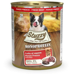 Produktbild von STUZZY Stuzzy Dog Mono Manzo Nassfutter für Hunde - 800 g