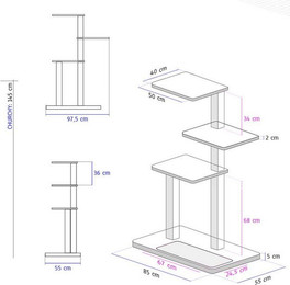 Produktbild von Stylecats Kratzbaum Churchy
