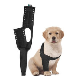 Produktbild von Suitical Recovery Front Leg Single Sleeve® Dog schwarz Größe 3XS