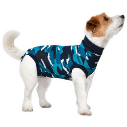 Produktbild von Suitical Recovery Suit® Dog blau camouflage Größe M