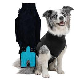 Produktbild von Suitical Recovery Suit Hund M+ Schwarz - 1 Stk.