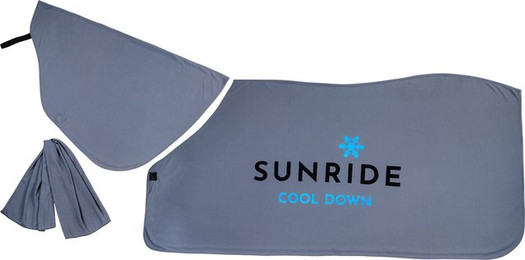 Produktbild von Sunride Cool Down Kühldecke mit Halsteil und Tuch  GRATIS Eimer