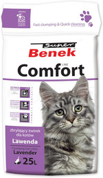 Produktbild von Super Benek Comfort Lavender Katzenstreu - 25 l