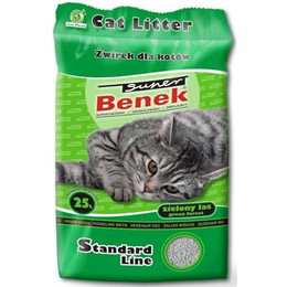 Produktbild von Super Benek Green Forest Katzenstreu Bentonit - 20 kg