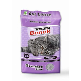 Produktbild von Super Benek Lavendel Katzenstreu - 20 kg