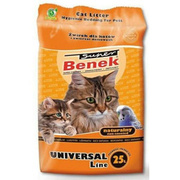 Produktbild von Super Benek Universal Katzenstreu Natural - 25 l