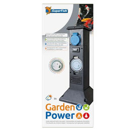 Produktbild von Superfish 3fach Gartensteckdose mit Zeitschaltuhr