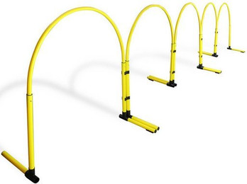 Produktbild von Superhund Agility-Slalom Hoopers Slalom in Gelb