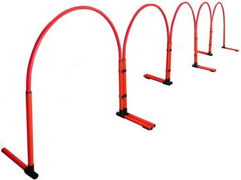 Produktbild von Superhund Agility-Slalom Hoopers Slalom in Rot