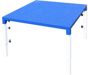 Produktbild von Superhund Agility-Tisch aus Metall, 90 x 90 cm, höhenverstellbar