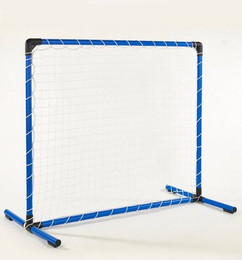 Produktbild von Superhund Outdoor-Spielzeug Hoopers Gate aus Kunststoff mit weißem Netz blau