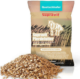 Supravit Hafer gequetscht 20 kg Frischer Walzhafer für Pferd und Ponys Hafer gequetscht, Ergänzungsfutter für: Pferd – Bild 1 von 5